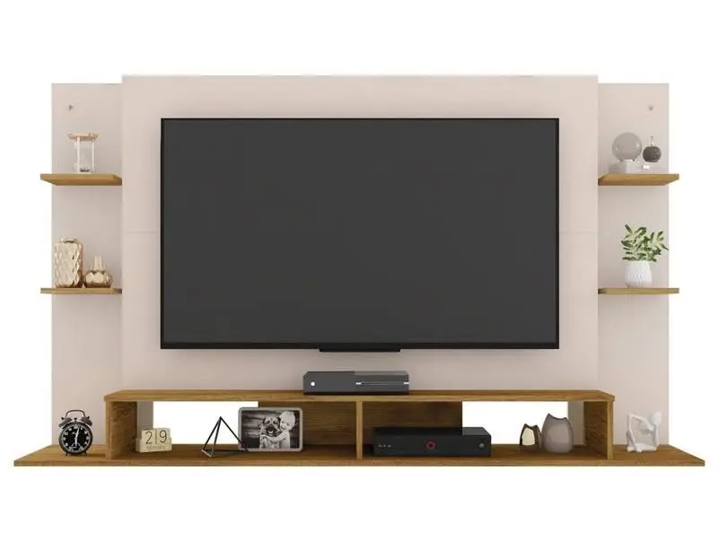 Painel para TV até 55" Caemmun Domínio 4 Prateleiras