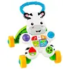 FISHER-PRICE, Andador e Apoiador para bebês, Formato Zebra, Com Sons Educativo, a partir de 6 meses - 1