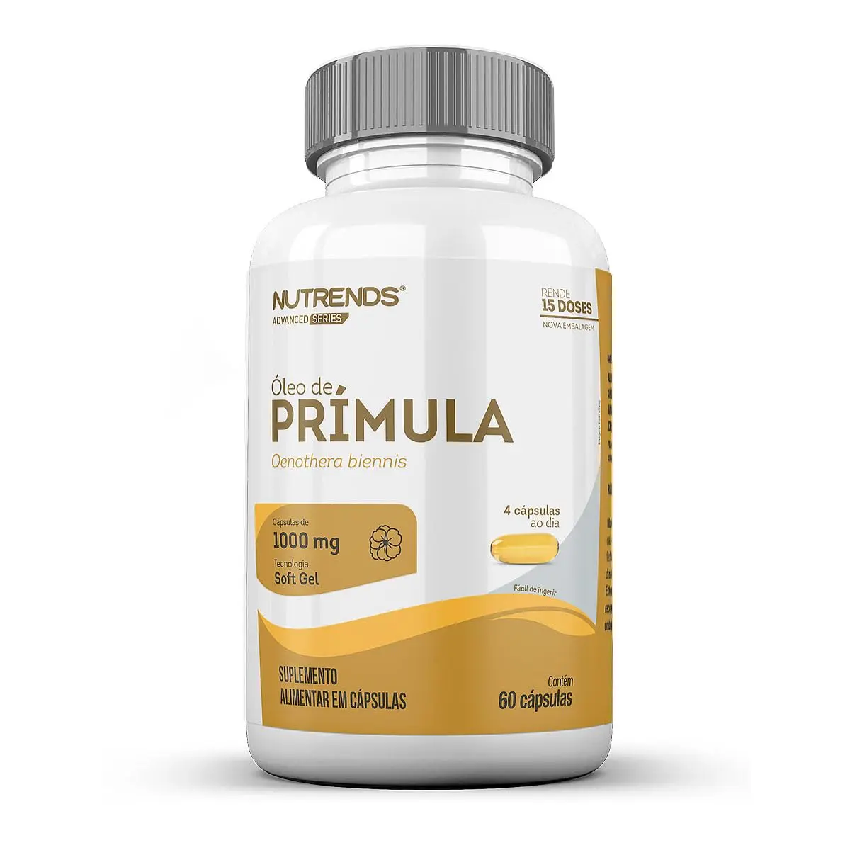 Óleo de Prímula 1000mg 60 cápsulas, Nutrends