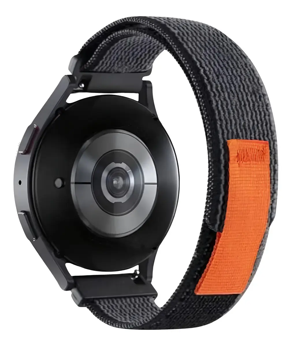 Pulseira 22mm Loop Trail Compatível Haylou Solar Plus Rt3 Cor Preta 22mm