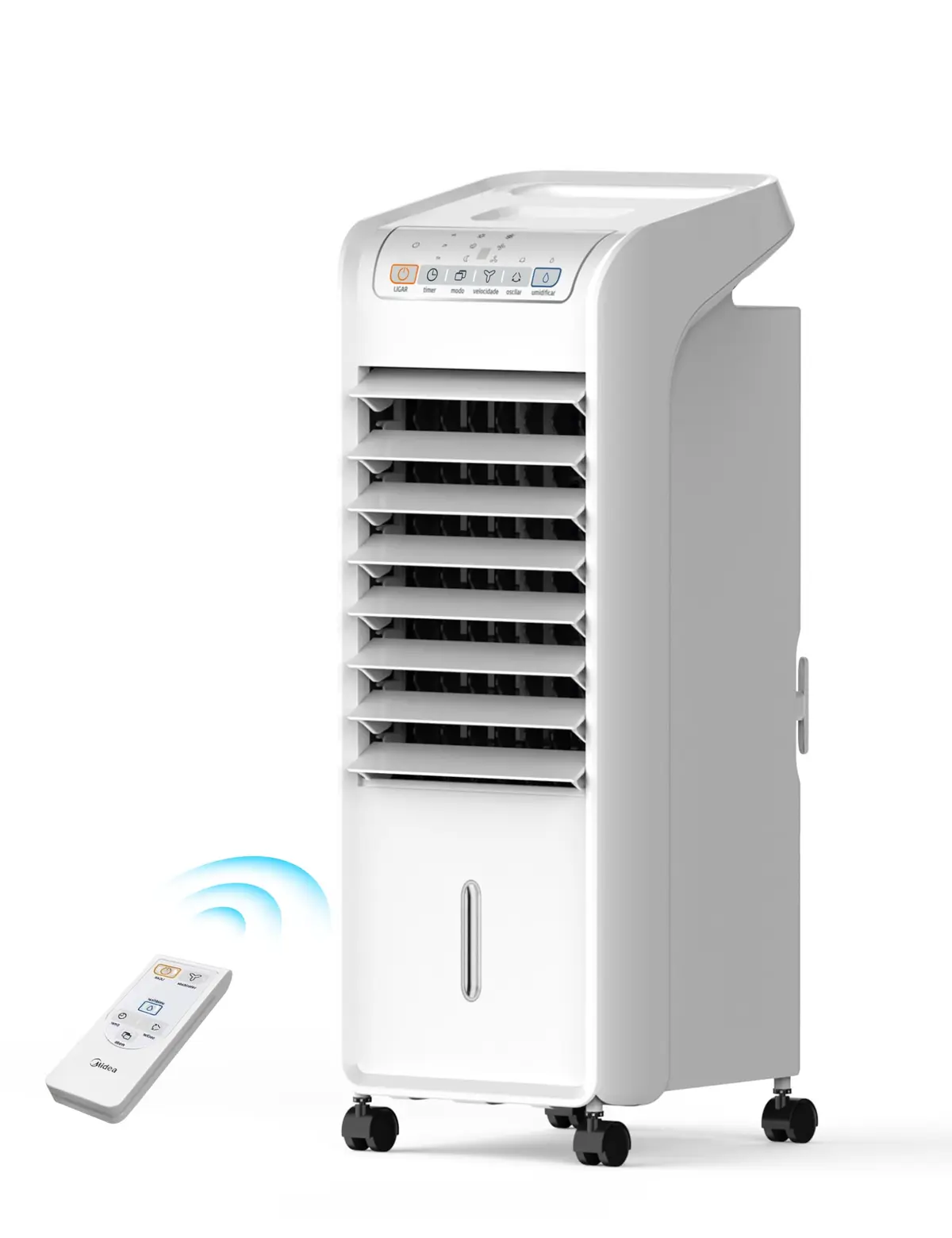 Climatizador de Ar Frio, 60W, 4,5L, Midea Branco 220V, AKAF2 - 1