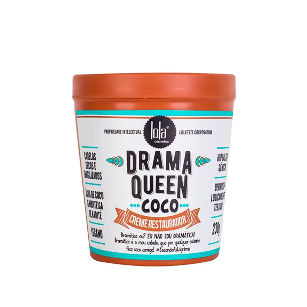 Drama Queen Máscara de Coco 230g, Lola Cosmetics - 1