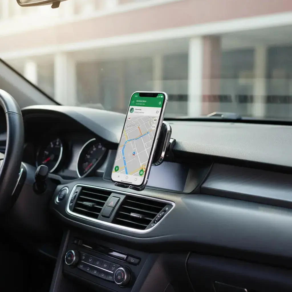 Suporte Celular E Gps Magnético Automóvel 360 - UNIDADE thumbnail 3