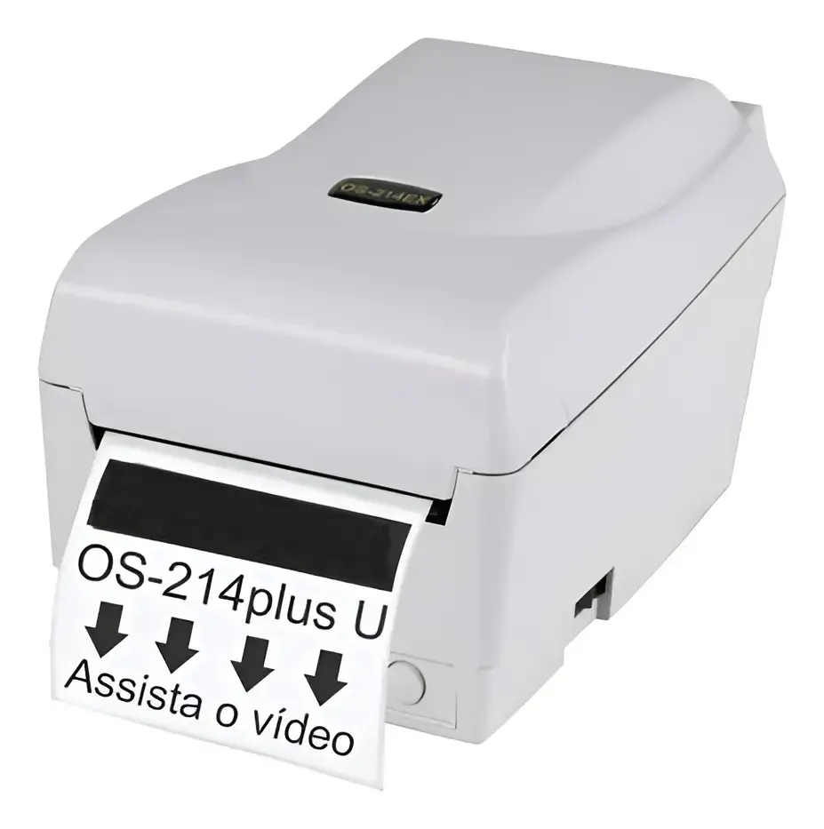 Impressora OS-214 Plus U Monocromática para Etiquetas e Código de Barras