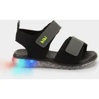Infantil - Sandália de LED Bibi Summer Roller Light 2.0 Preto 1292006 25