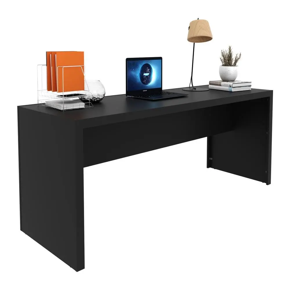 Escrivaninha/mesa Escritório 180cm Multimóveis Cr25266 Preto