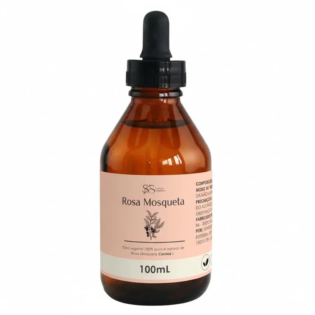 Óleo de Rosa Mosqueta Puro Prensado à Frio para Uso Cosméticos 100 mL - 1
