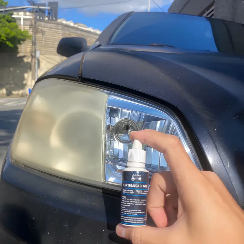 Revitalizador de farol remove amarelado e aspecto fosco - 1