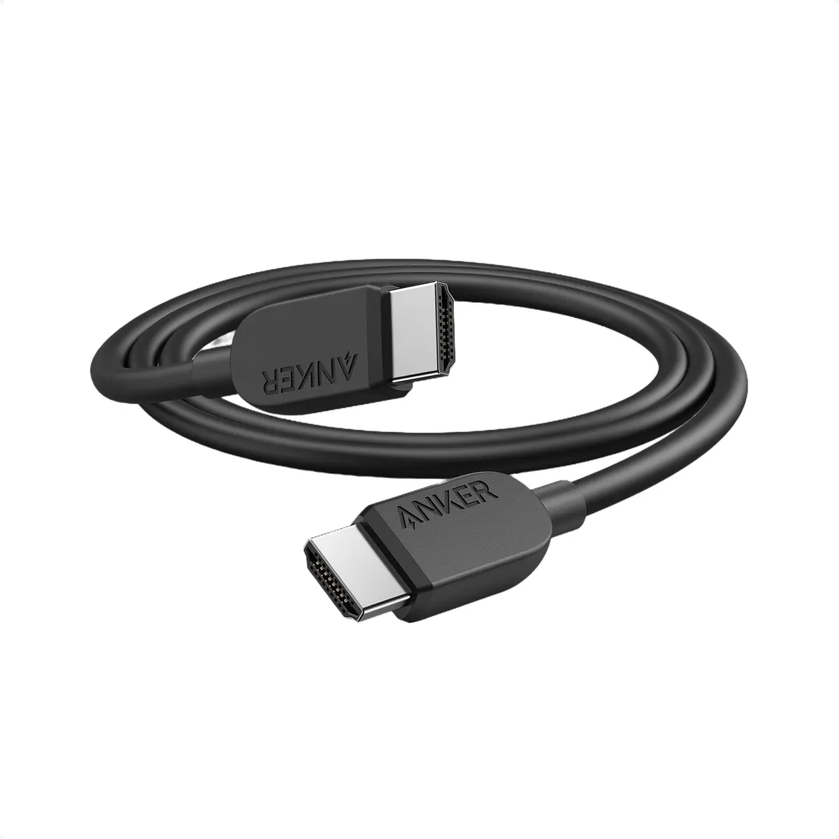 Anker Cabo HDMI 2.1 8K@60Hz, Ultra HD 4K@120Hz, Certificado High-Speed de 48Gbps, Compatível com PlayStation 5, Xbox, TVs Samsung e Muito Mais (1,8 m) - 1