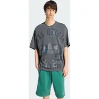 Camiseta Premium Estampa DA COM Efeito Lavado Originals Homem adidas