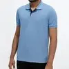 Camiseta Polo Slim Manga Curta Algodão - 1