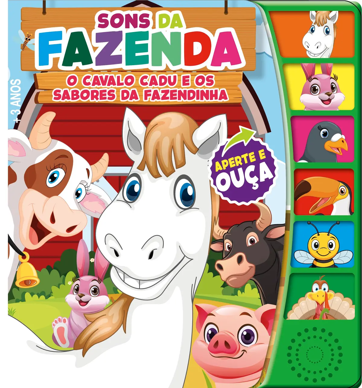Sons da Fazenda Divertida - O Cavalo Cadu - Livro Sonoro
