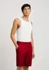 【 Tam.: P 】Bermuda Masculina Chino Reta Vermelha / Hering - 1