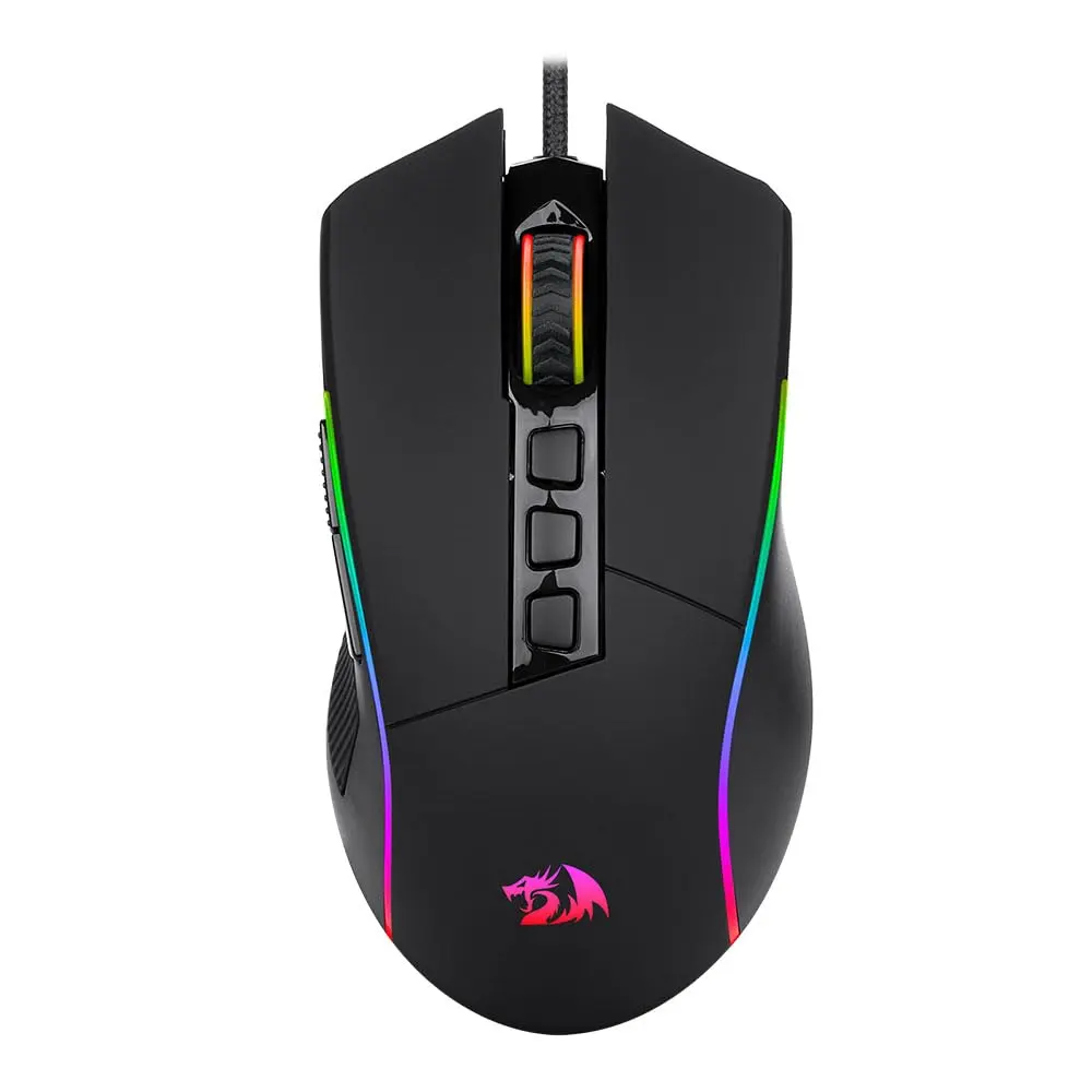Mouse Redragon Plank Preto