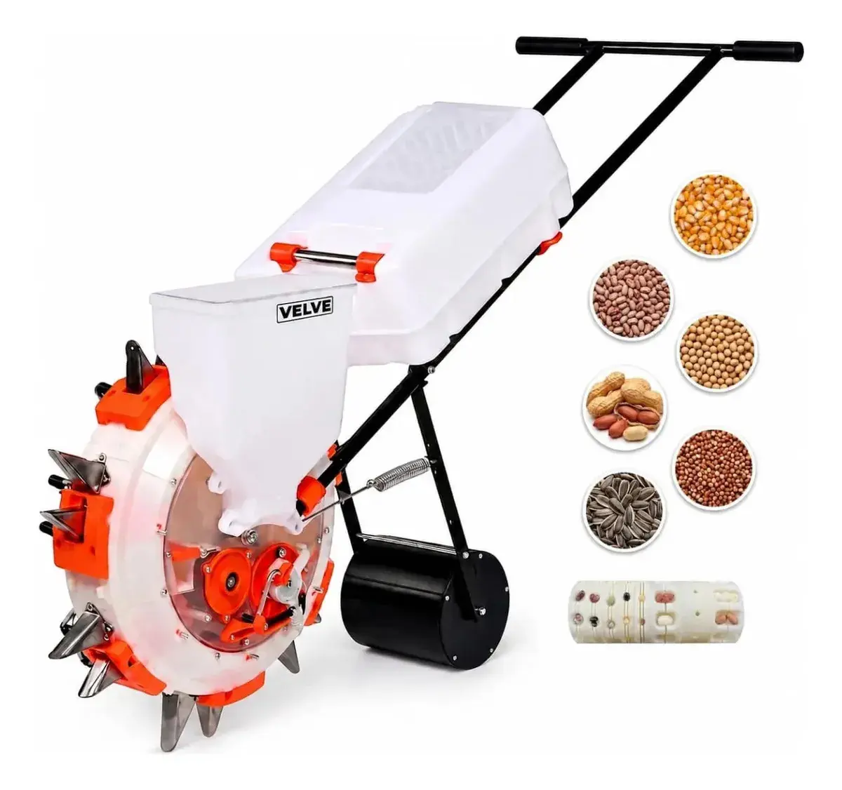 Plantadeira Adubadeira Empurrar Rotativa 14 Bicos Velve Pm03