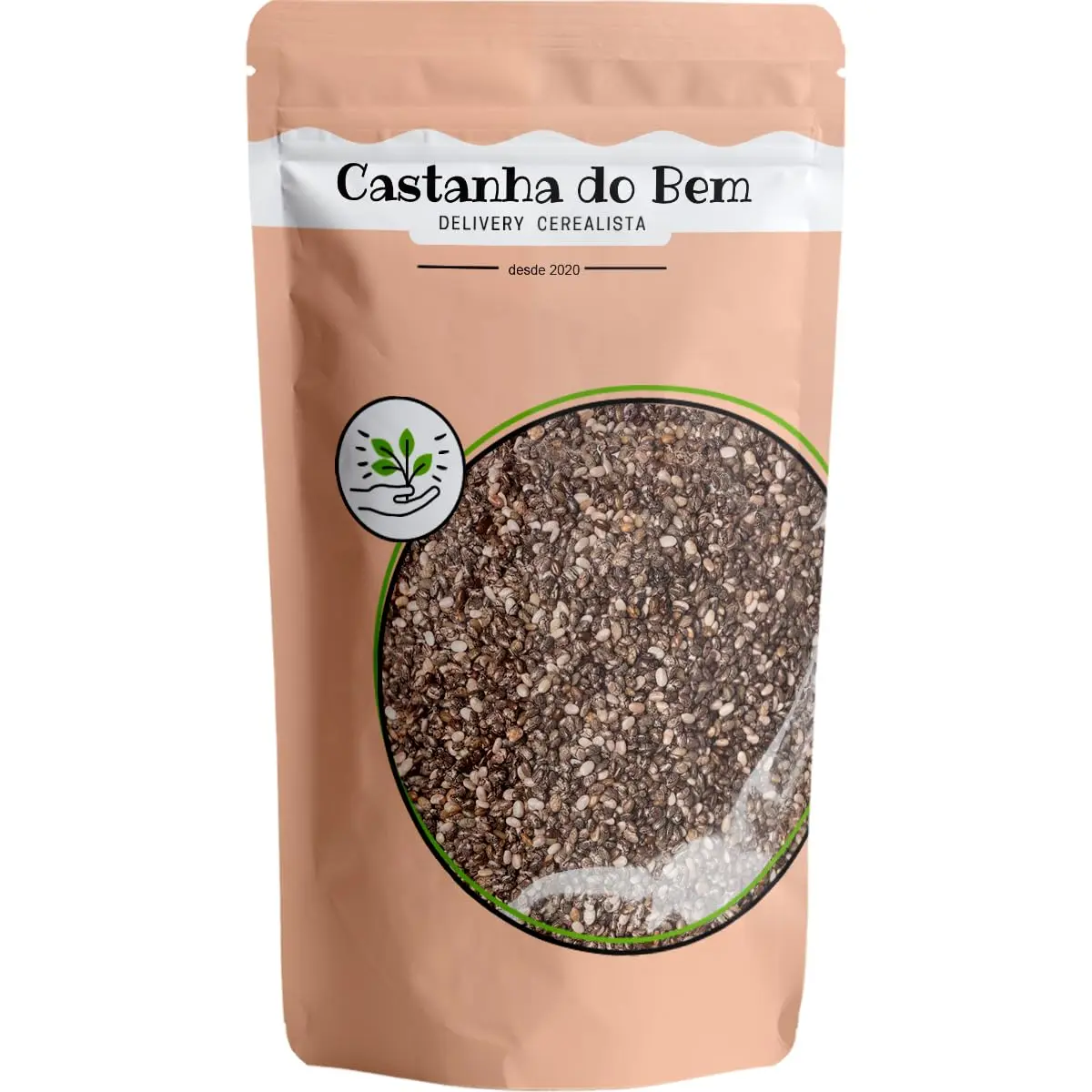 Semente de Chia - Castanha do Bem - 500g - 1