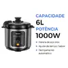 Panela Pressão Elétrica Gaabor 6L | Inox | 1000W 8 Funções | Multifuncional | Digital - 1