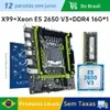 [No Brasil] Kit Placa X99 + Xeon E5 2650 V3 + 16GB 2133Mhz DDR4 ECC - 1