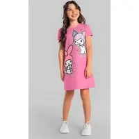 Infantil - Vestido Brandili My Melody e Kuromi Rosa - 1