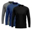 Kit 3 Camisas UV Manga Longa Dry-Fit Adulto - 1
