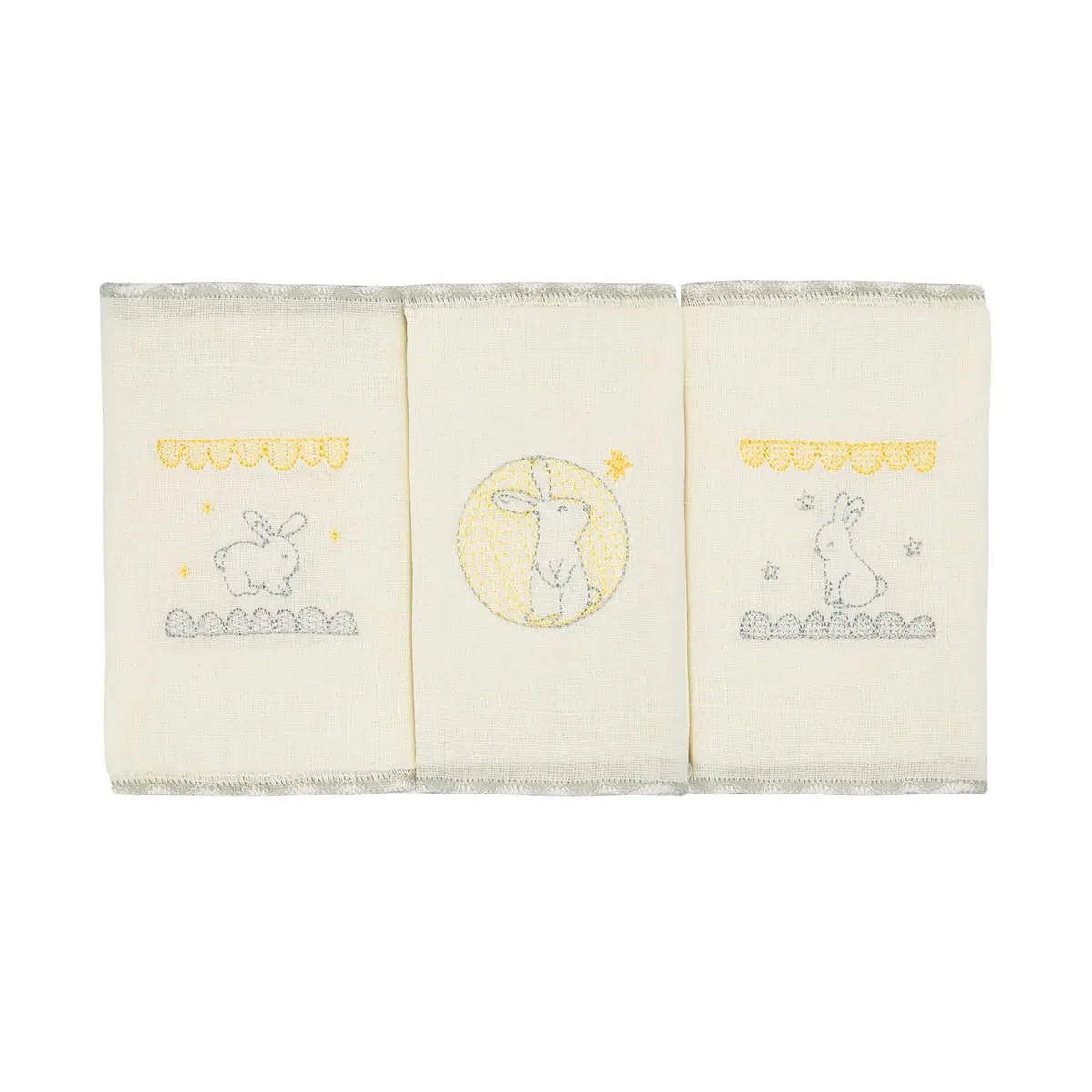 Papi Textil Paninho De Boca Cores Papi Compose Bordado 38Cm X 38Cm Contem 03 Un