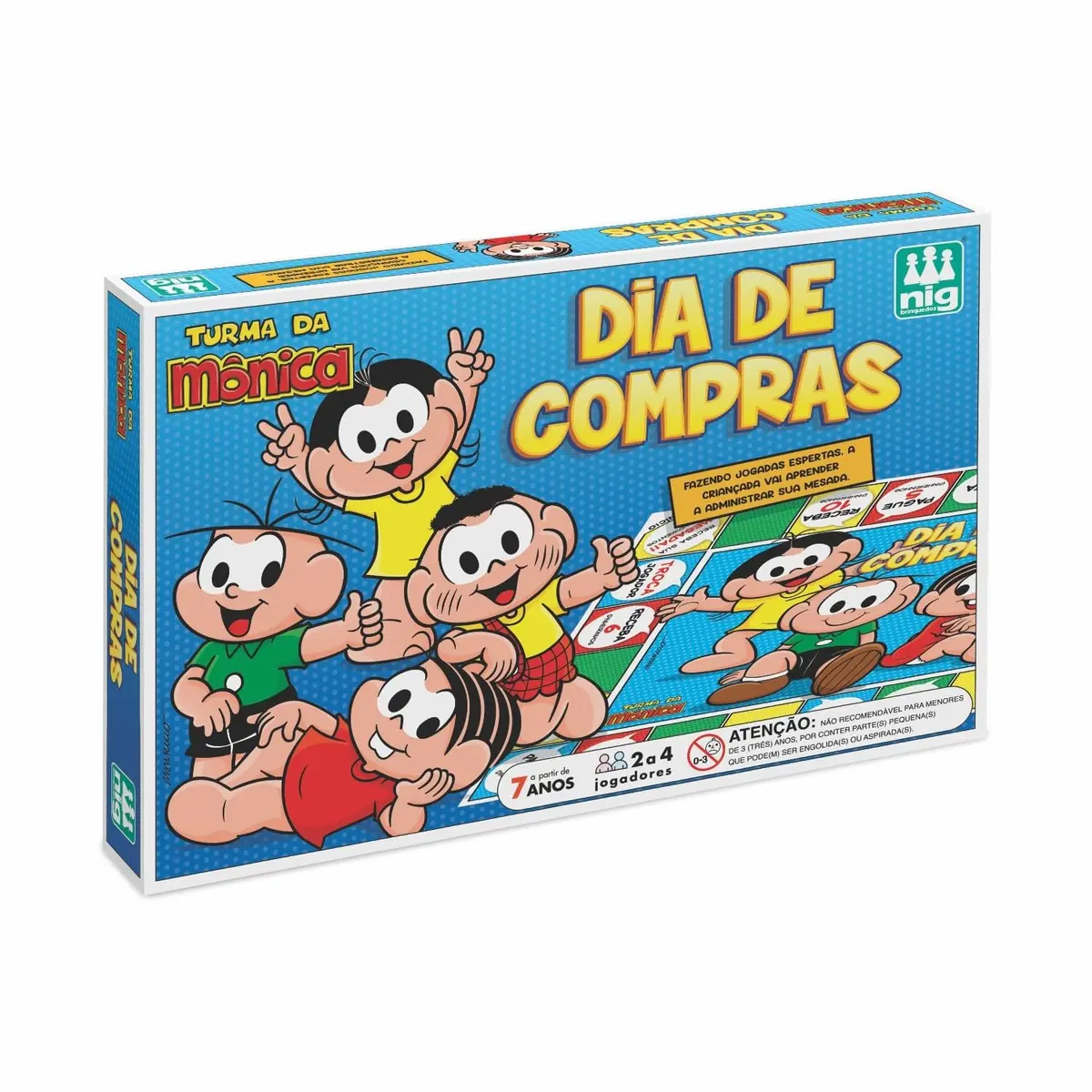 Nig Brinquedos Jogo Dia de Compras Turma da Mônica