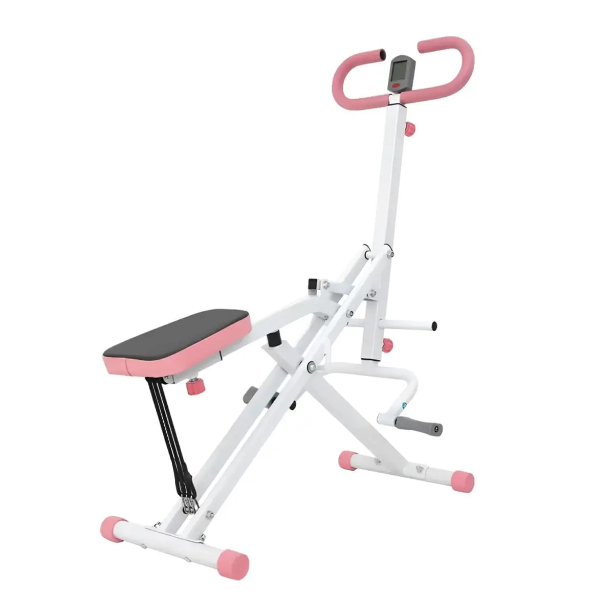 Máquina de Agachamento e Remo Para Casa, Aparelho de Agachamento com Peso Suportado 120kg - 1