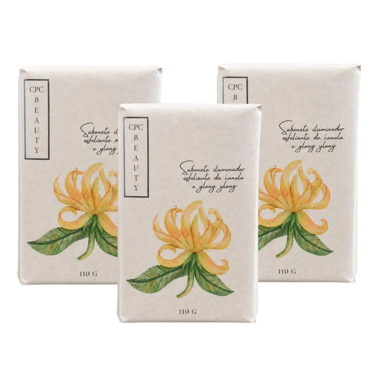 Sabonete Natural Iluminador e Esfoliante de Canela e Ylang Ylang CPC Beauty (3)