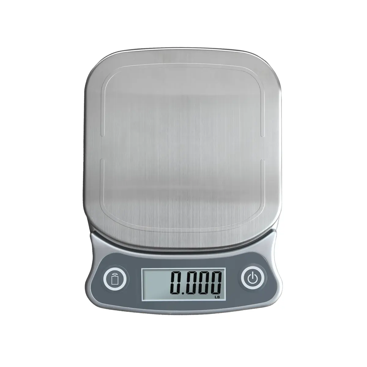 Balança digital de cozinha Eat Smart ESKS-10 Precision Elite, capacidade de 6,8 kg, tela ultra brilhante e plataforma de aço inoxidável