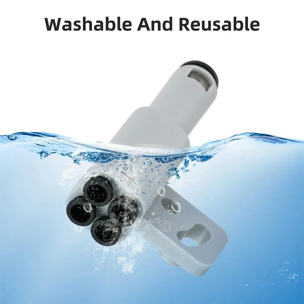 Adaptador 4 em 1 de PTFE para Impressora 3D, Conector AMS para Expansão de Tubo de Material, Conecta 4 Módulos de Alimentação para Bambulab X1/P1 X1C P1S P1P