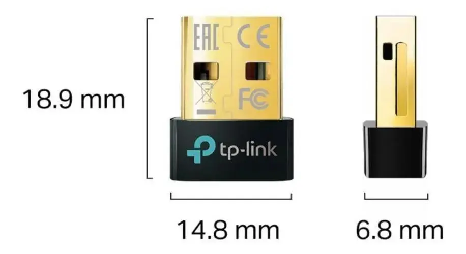 Adaptador Nano USB TP-Link UB500 Bluetooth 5.4 thumbnail 3