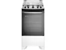[Maga Lu / Cashback PIX Electrolux R$1057 ] Fogão 4 bocas Electrolux Branco Efficient com Mesa Inox, PerfectCook e VaporBake (FE4IB) - Bivolt - 1
