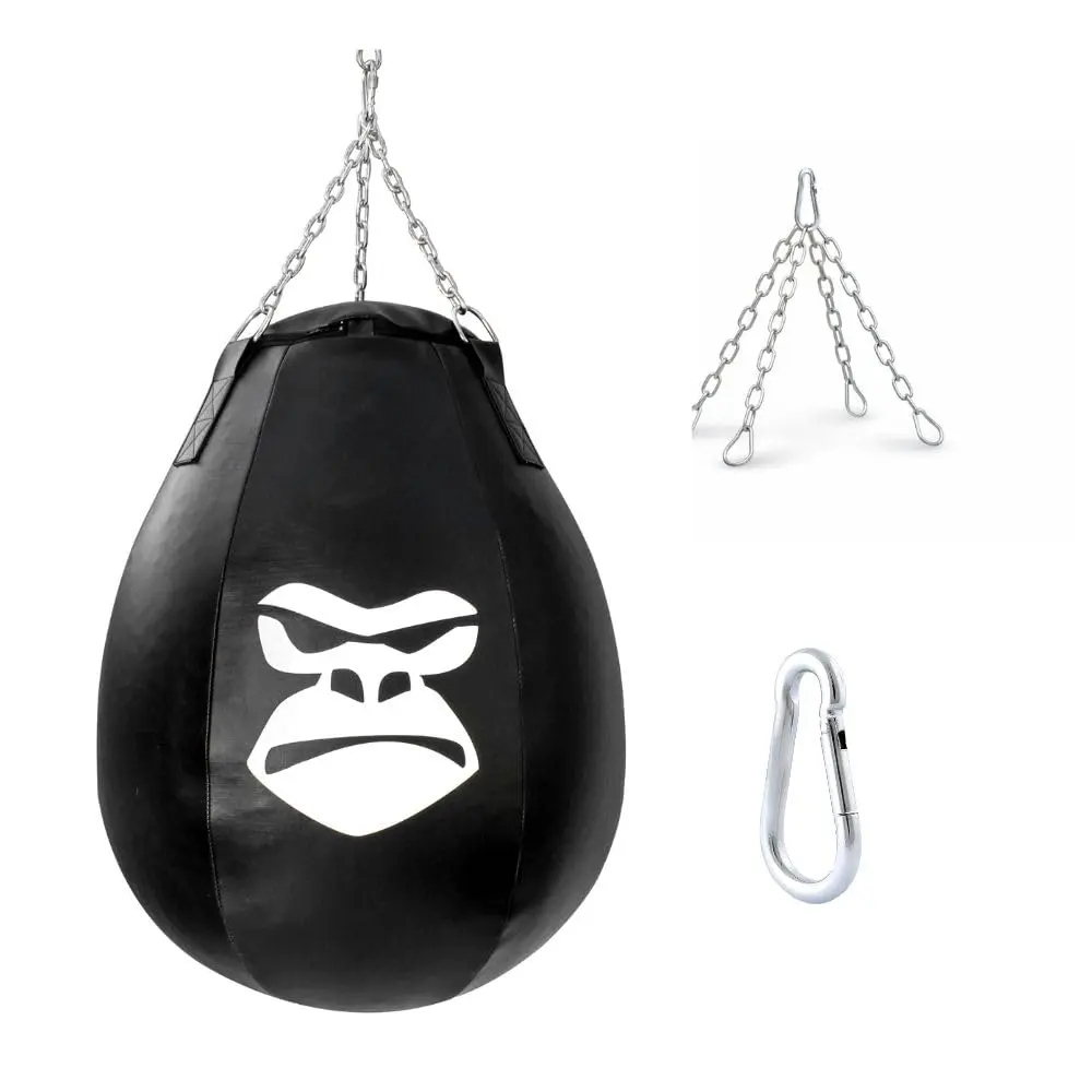 Saco de Pancada Redondo Gota Boxe Pera - Bater Soco Equaipamento para Luta Garantia Gorilla - 1
