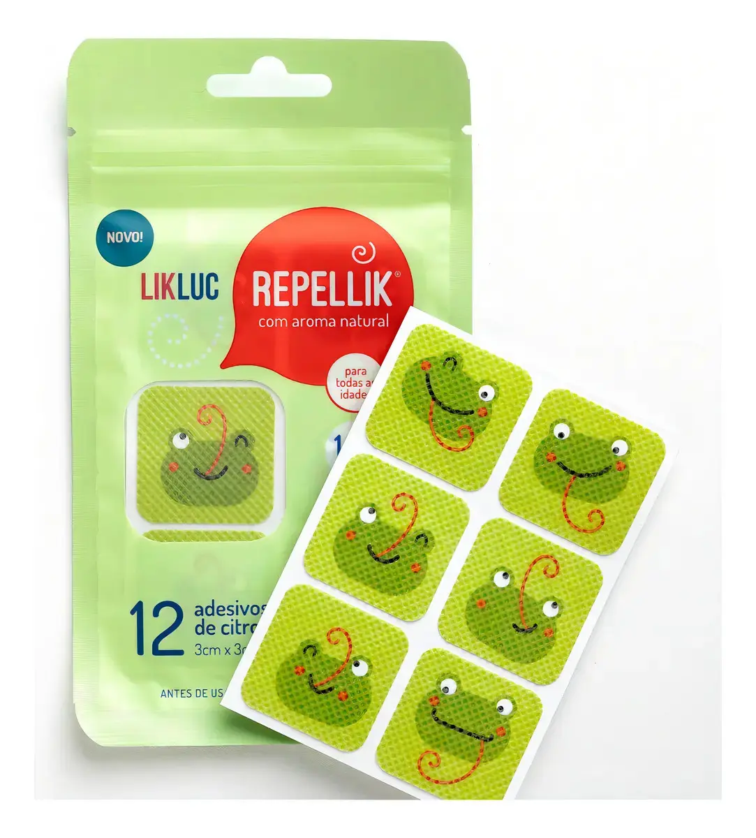 Adesivos Repelentes Repellik Proteção Natural Contra Insetos - 1
