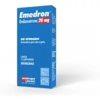 Emedron 20mg Antiemético para Cães e Gatos - 10 comprimidos - 1