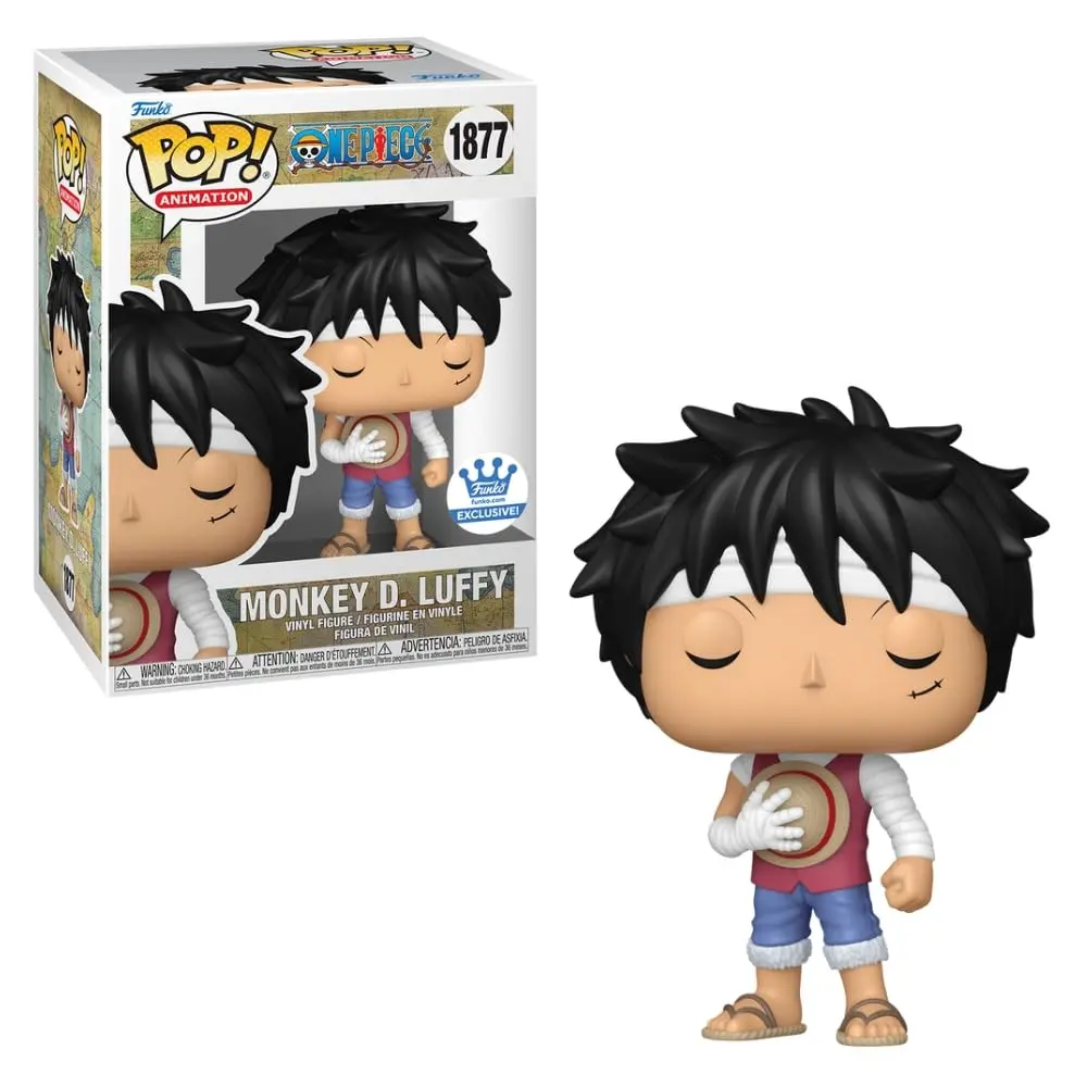 Candide, Boneco, Funko POP! Luffy em Marineford, One Piece - 10 cm
