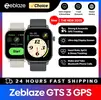 [R$122,09 Moedas/ APP] Smartwatch Zeblaze Gts 3 GPS 2.01 "Tela Esportes, Chamadas, Frequência Cardíaca spo2, Relógio Inteligente - 1