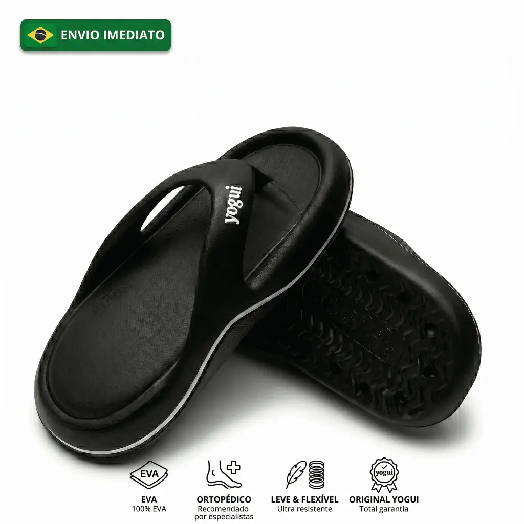 [Original] Chinelo Ortopédico Top Comfort Yogui