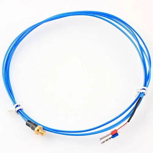 Sensor de temperatura de impressora 3D de 1,2 metro K tipo termopar (rosca M3) - 1