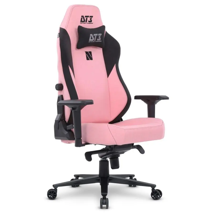 Cadeira Gamer DT3 Nero XL, Revestimento com Tecido DT3 Max2Weave. almofada magnética apoio lombar integrado, braços 4D+, suporta até 150 e altura máx. de 1,95m(Bubble)