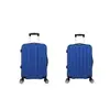 Kit 2 Malas de Viagem ABS Adventure Azul - 1