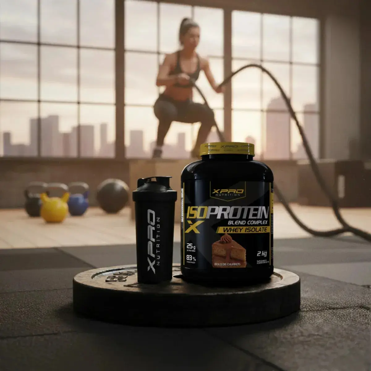 Whey protein XPro Nutrition Iso Blend Complex em pó sabor Baunilha x 2kg thumbnail 5