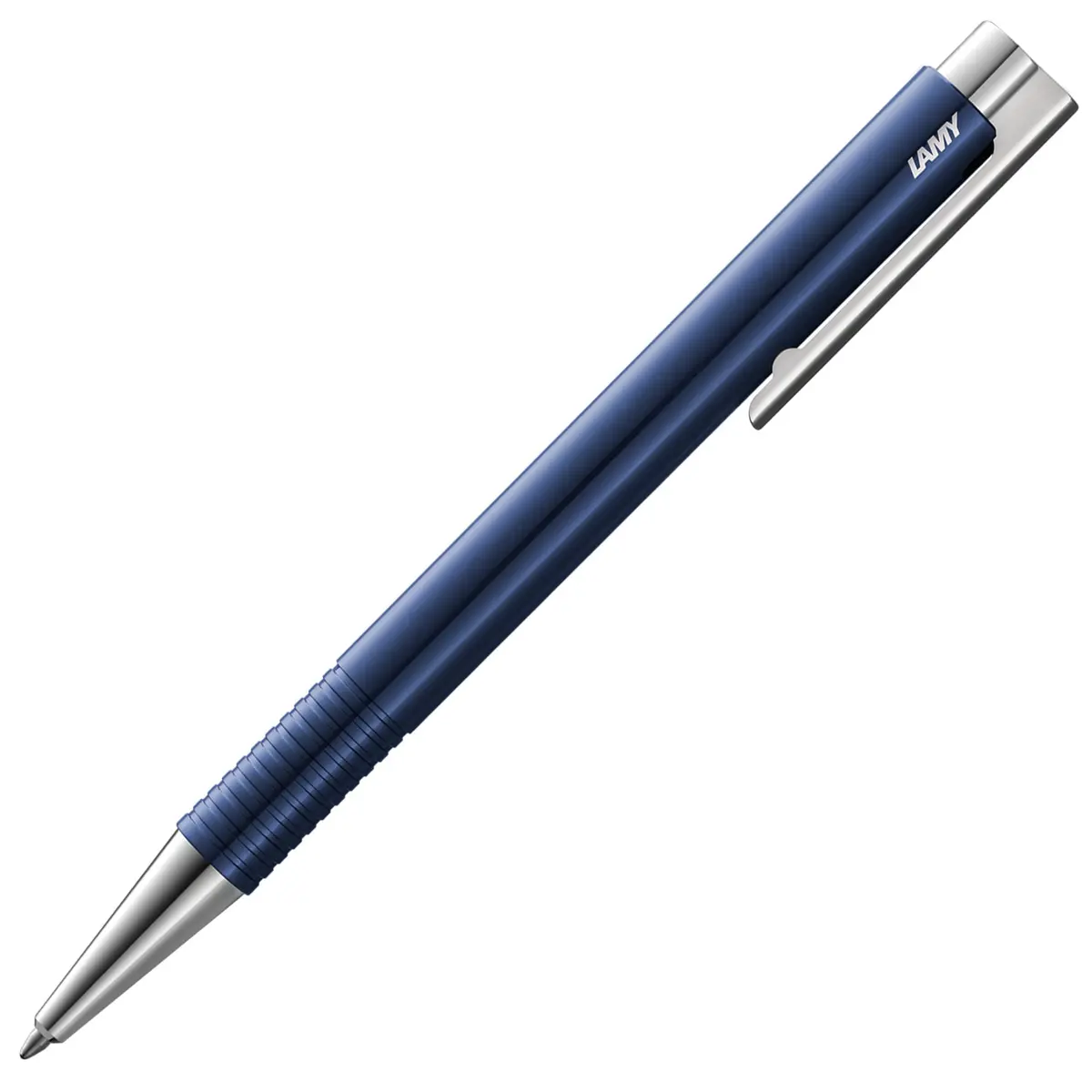 LAMY logo M+ blue - Caneta esferográfica com corpo de plastico robusto - incluindo recarga M 16 azul