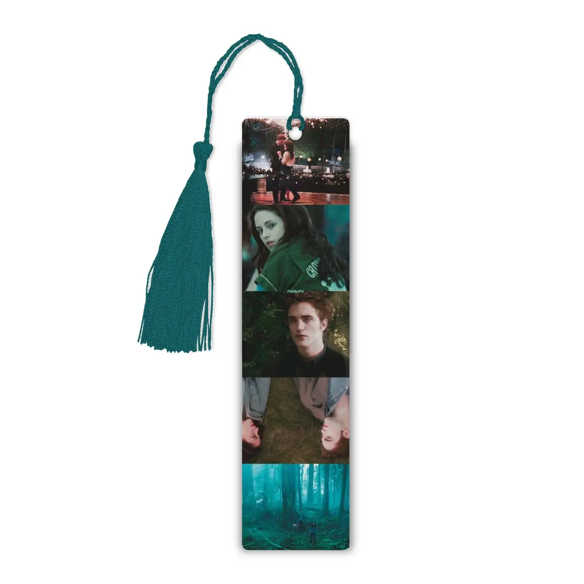 Marcador de página - Crepúsculo (Bella Swan e Edward Cullen) Com Tassel