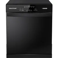 Lava Louças Brastemp 8 Serviços Preta - Blf08ae 220V