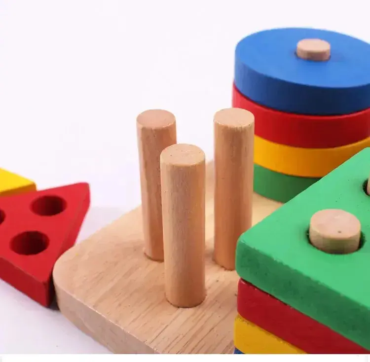 Brinquedo Pedagógico Educativo Encaixe Formas Geométricas Cor Colorido thumbnail 8
