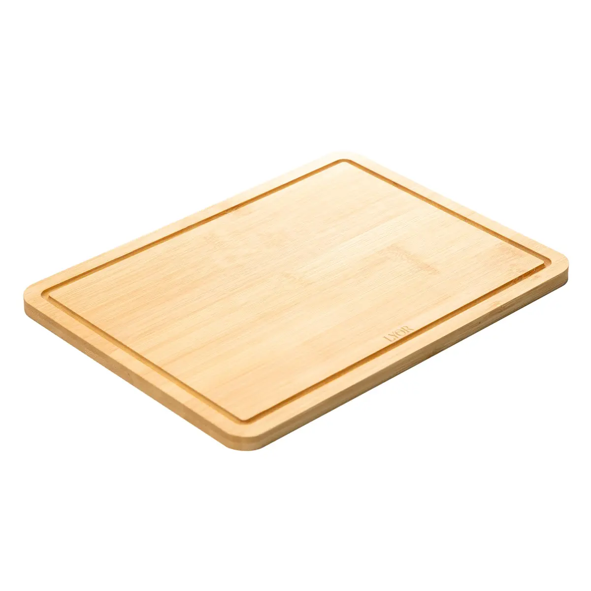 LYOR - Tábua para Corte de Bambu 21cm x 28cm x 1cm
