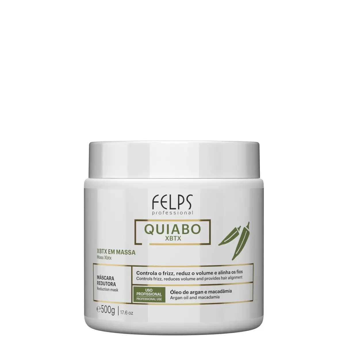 Felps Okra Xbtx Massa 500G, Felps Professionnel, 500Gr