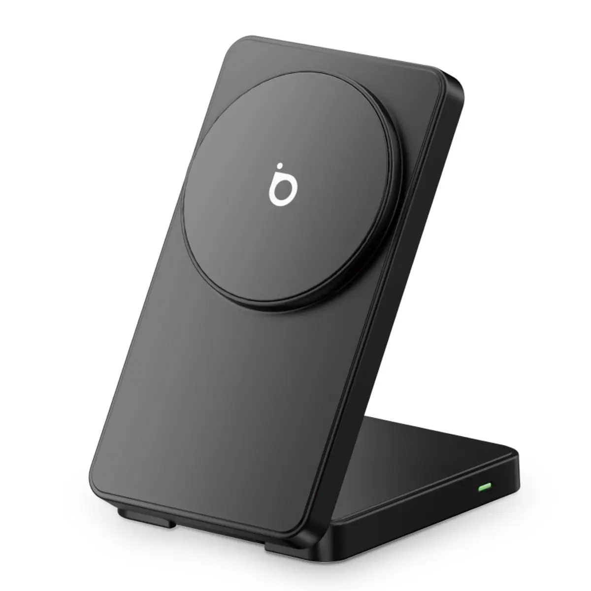 Basike Carregador Sem Fio, Carregador por Indução 15W(Cinza) | Compatível para iPhone 16/15/14/13/12 Series e AirPods | Carregamento Rápido com Magnétic | Compatível com Qi - 1