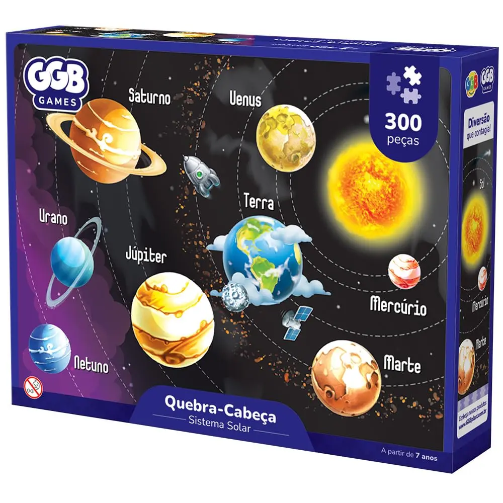 GGB Quebra-Cabeça Sistema Solar 300 Peças - 1